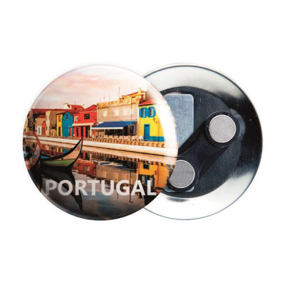 Badge double magnet 75